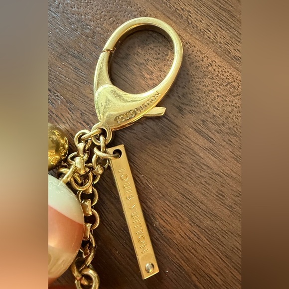 Louis Vuitton Mini Lin Croisette Bag Charm – Pink & Beige Resin - Picture 6 of 8